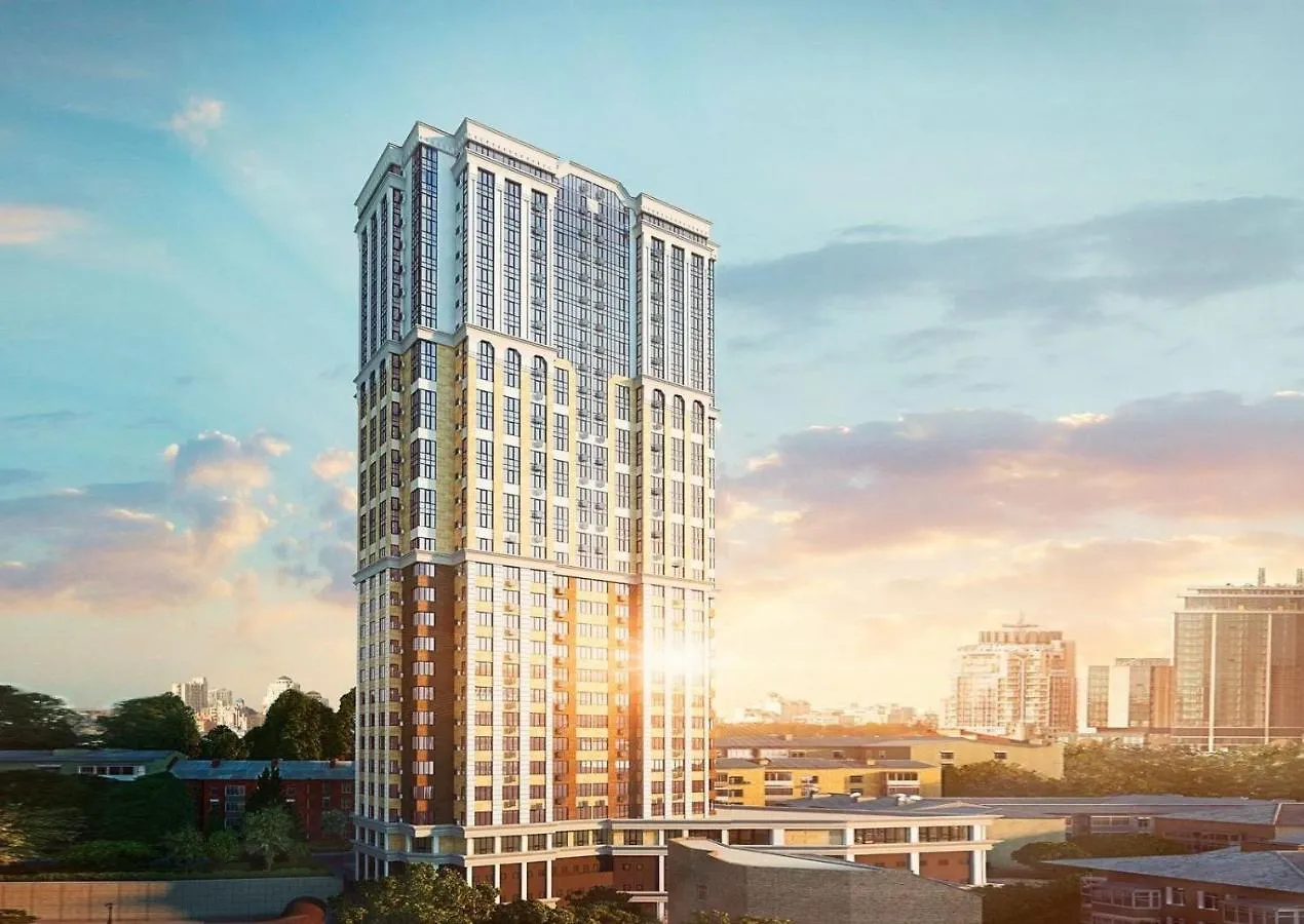 Royal Tower Luxurious Smart Residence Kyjev Apartmán